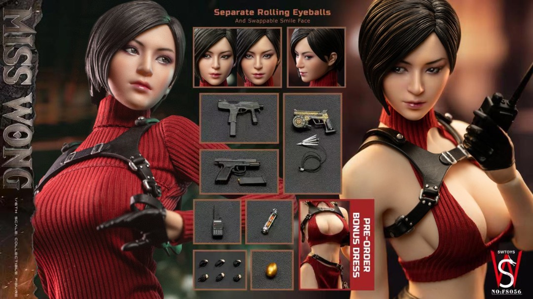 <Pre-Order/預訂> SWTOYS Miss Wong FS056 1/6, 興趣及遊戲, 玩具& 遊戲類- Carousell