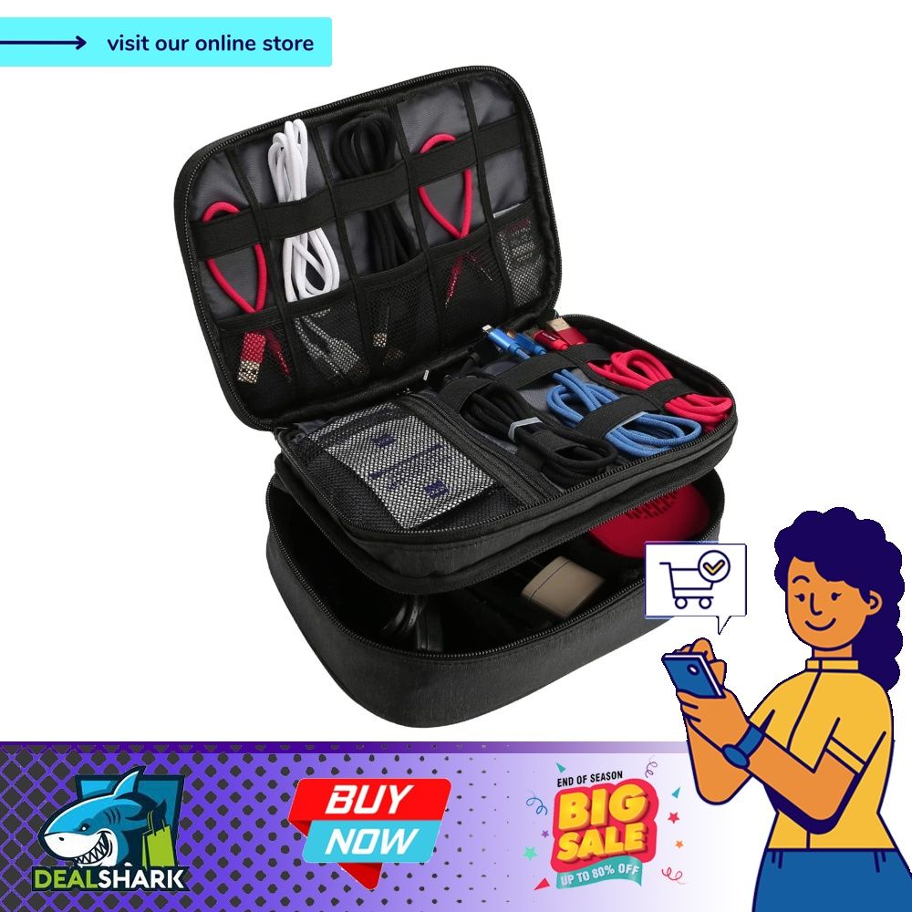 Procase travel gear organizer sales