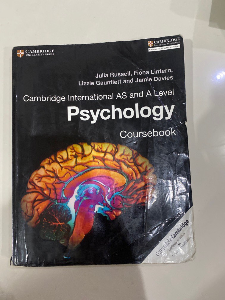 psychology cambridge international As and Alevel course book on Carousell