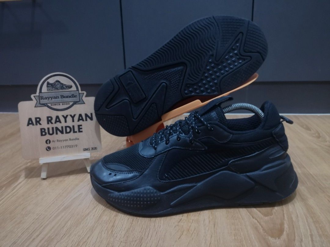 Puma rsx best sale triple black