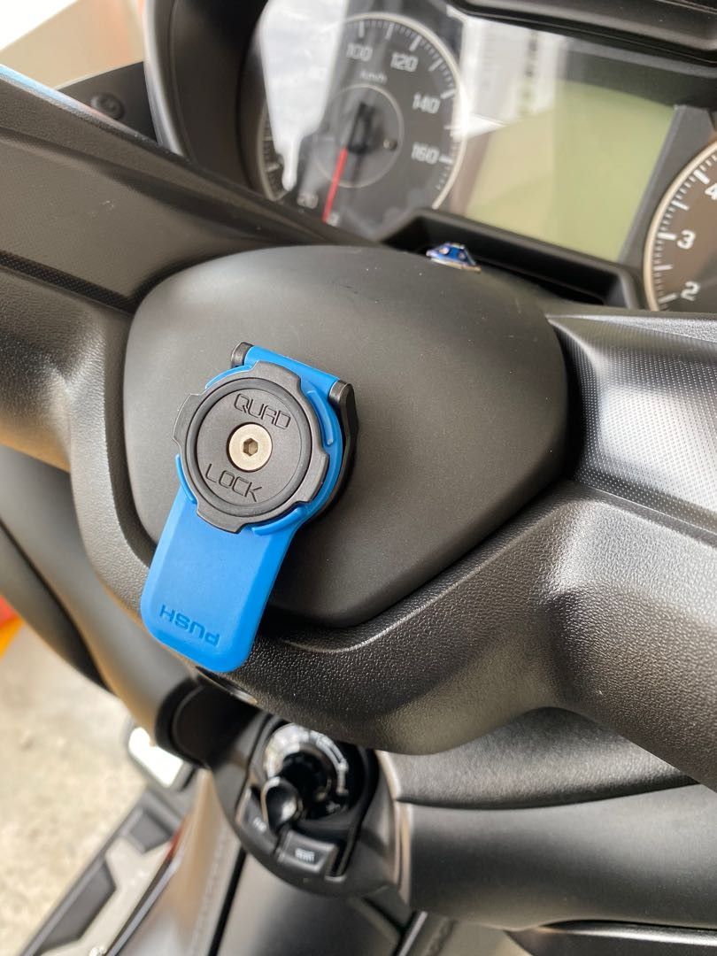 Quad lock for Xmax, Motorcycles, Motorcycle Accessories on Carousell