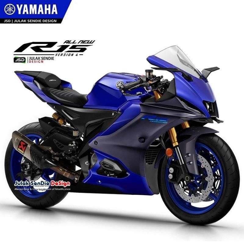R15 v3 hot sale racing blue modified