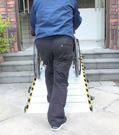 Ready Stock ️ Folding Aluminum Ramps Light Portable Inclined Ramps ...