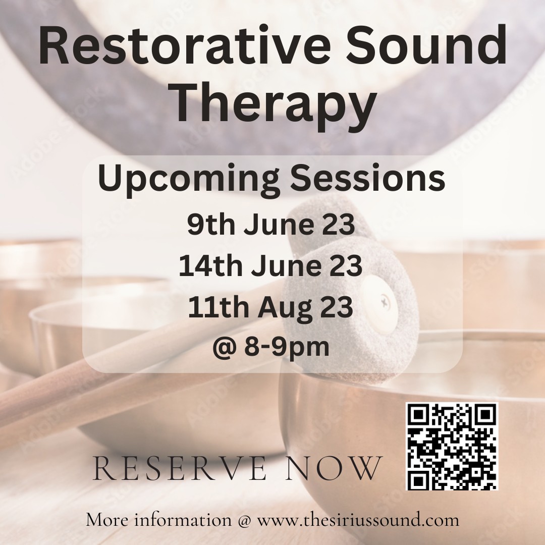 Restorative Sound Therapy, Tickets & Vouchers, Event Tickets on Carousell