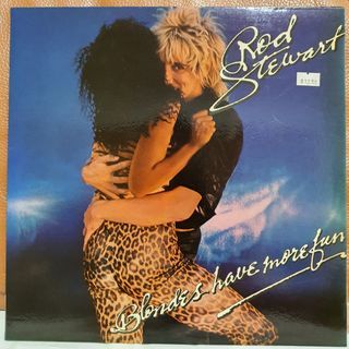 Rod Stewart - Blondes Have More FUN Vinyl Record ELP