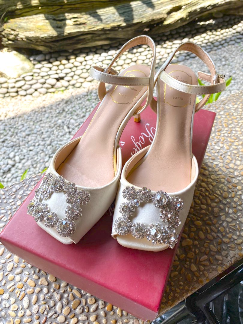 Roger vivier bridal shoes clearance