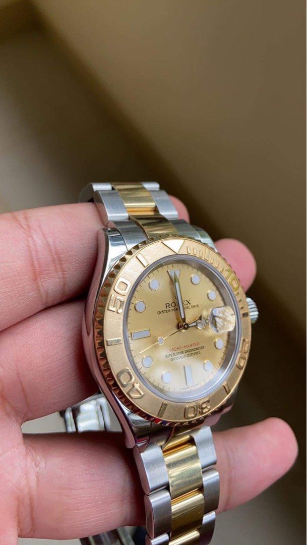 Rolex 2009 Yacht Master 16623 40mm (Category: Luxury Watches) located in Pasig City. Submitted by Watchaholics (Listing ID 1233575224, Image 3). Description: Another FASTBREAK SALE!!!!! Rolex 2009 Yacht Master 16623 40mm -ref 16623 -40mm -9/10 condition -UNIT only -open for verification For 590k You may DM or contact me @ 09615077138 Thanks admin😉.