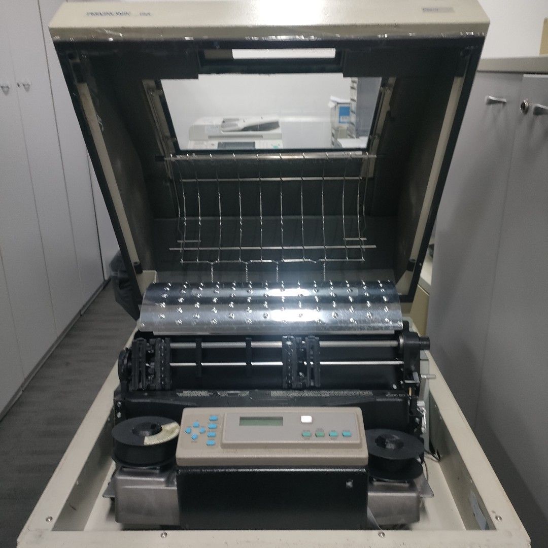 Roll paper printer with sound proof enclosre, Computers & Tech