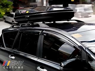 Roof luggage box black fortuner montero hilux Ranger everest CRV Rav4 Forester