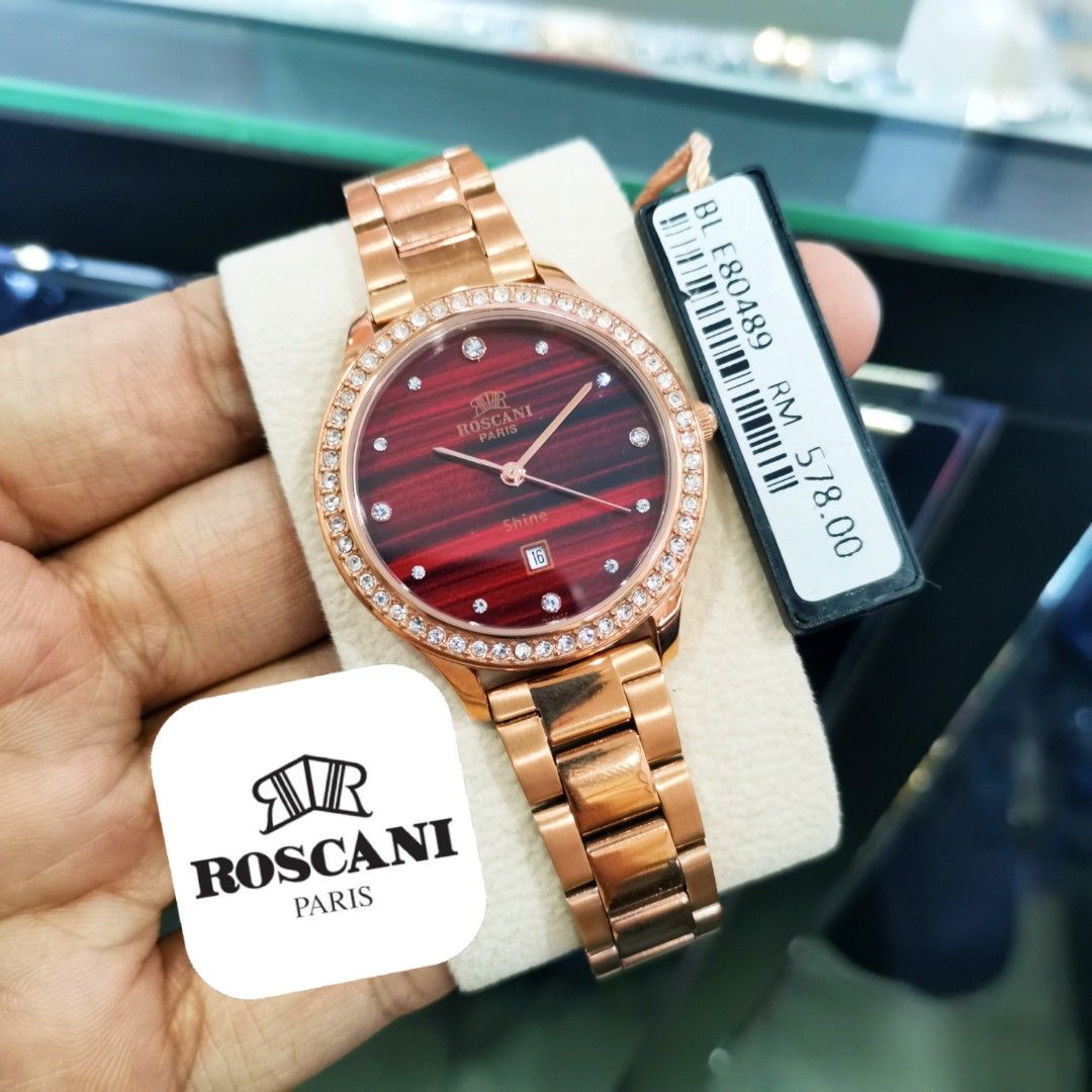 Roscani watch rose gold hot sale