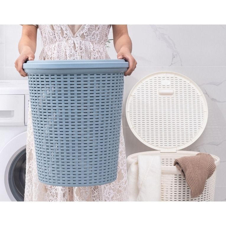 Round Laundry Basket/ Laundry Bag/ Multi Purpose Storage Basket