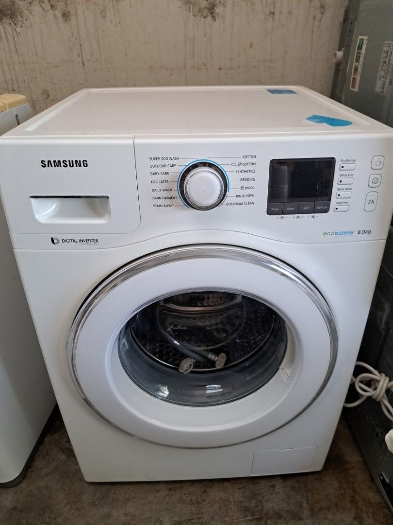 Samsung front load Washing Machine washer inverter 3 ticks warranty