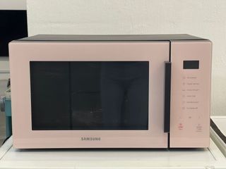 SAMSUNG MS30T5018AP/SP 30L SOLO MICROWAVE (PINK) FULL GLASS CONTROL PANEL