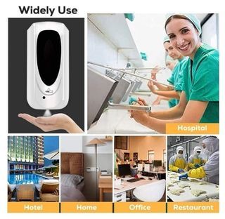 Sanitizer Soap Dispenser POWER Automatic Hand 1000ml Portable Touchless Machine Floor Stand Floor for Public place