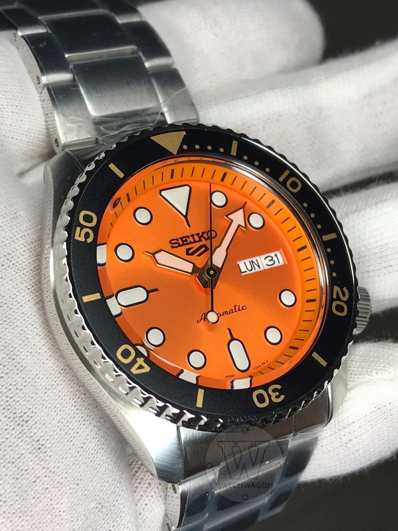Seiko srpd orange online