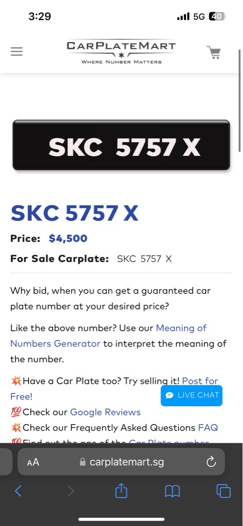 Selling Car Plate, Car Accessories, Car Plates on Carousell