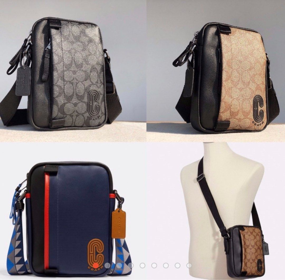 Coach Men Top Handle Crossbody, Men's Fashion, Bags, Sling Bags on Carousell