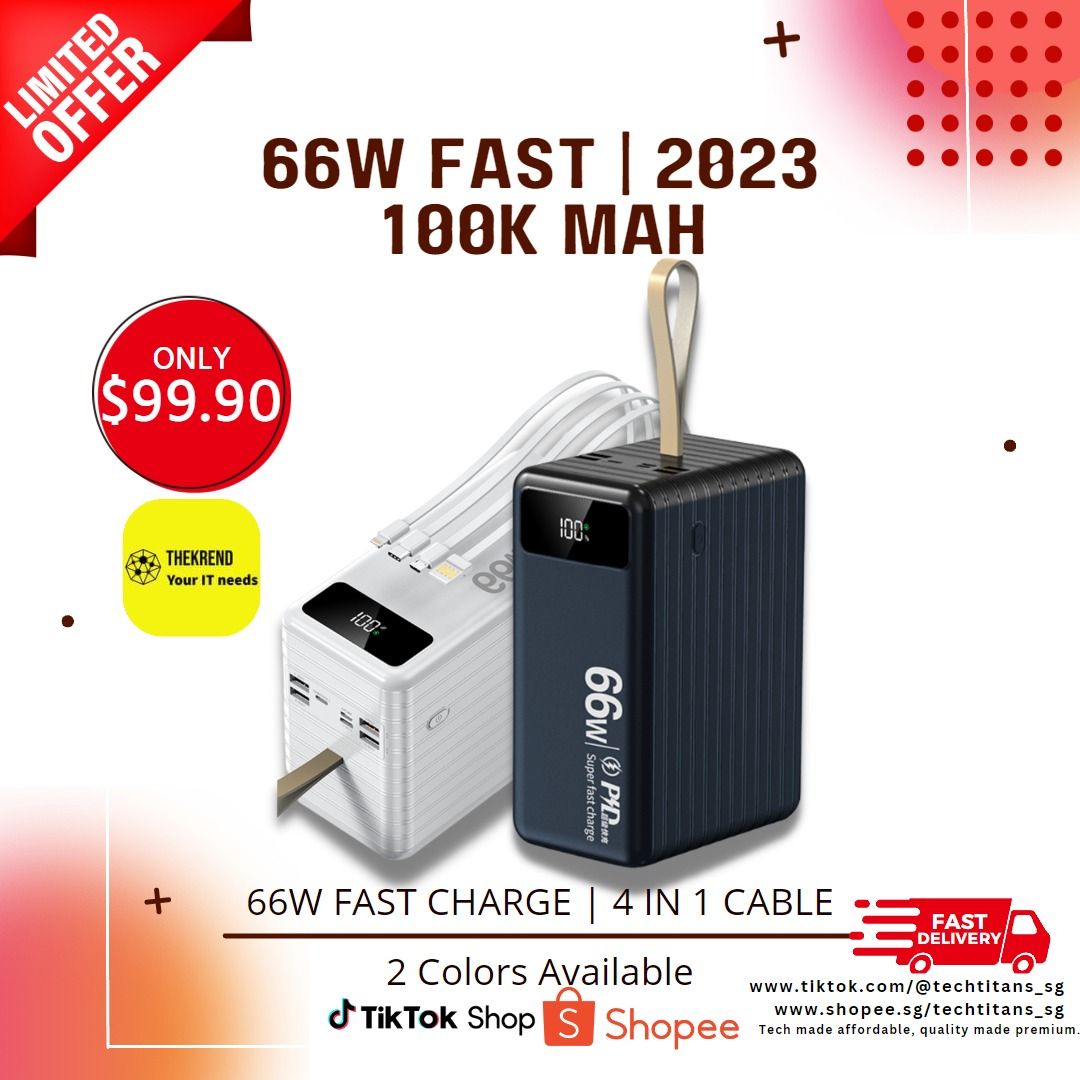 Pineng 200000 mAh Power Bank, Mobile Phones & Gadgets, Mobile & Gadget  Accessories, Batteries & Power Banks on Carousell