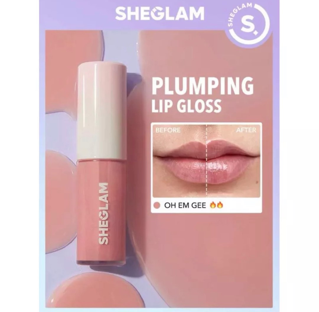 SHEGLAM hot goss plumping lips gloss / lip plumper on Carousell