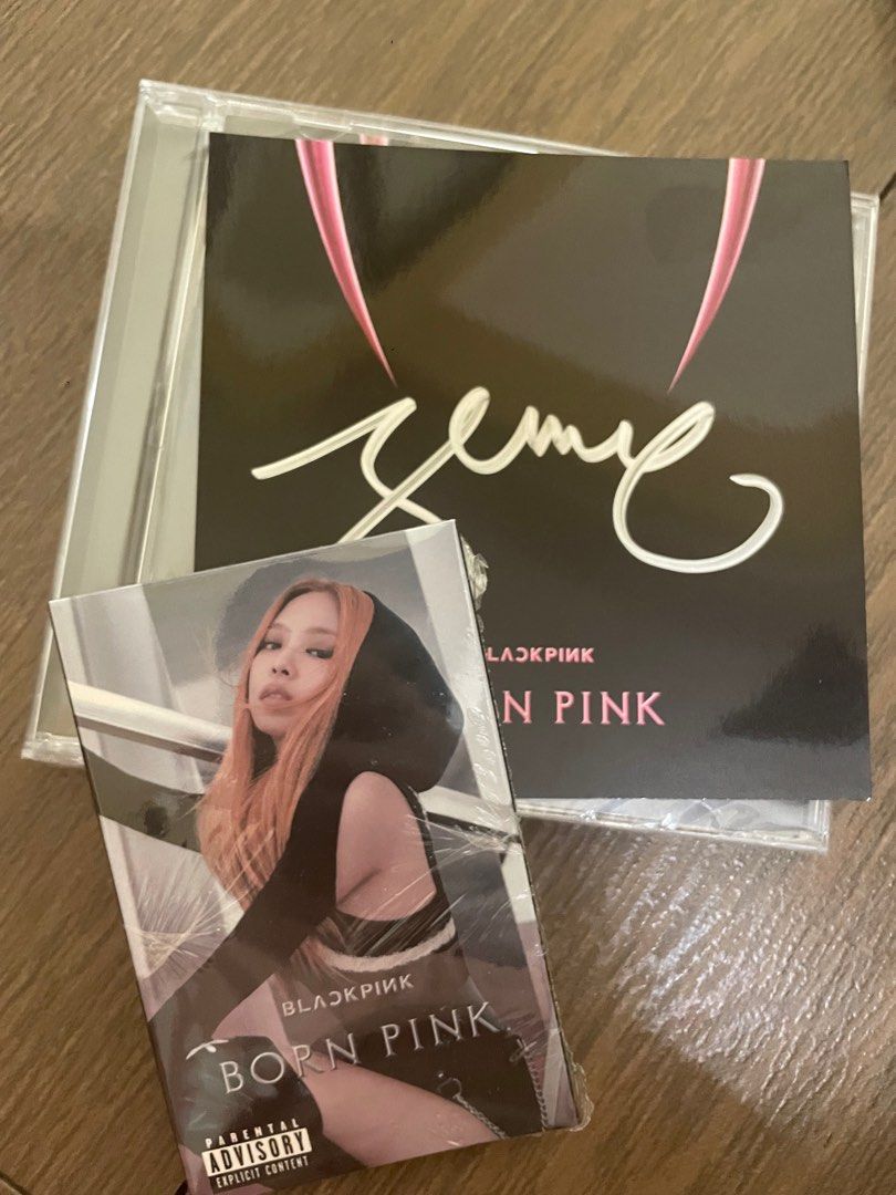 Signed Bornpink Jennie Card, CD, cassette (Category: K-Wave Merchandise) located in Manila. Submitted by stefandraboutique (Listing ID 1233576377, Image 1). Description: SALE 💗 BLACKPINK Bornpink Signed Set: 2580 each (Jennie, Lisa, Rose, Jisoo) We can also sell a complete set of all members at a discounted price 🖤.