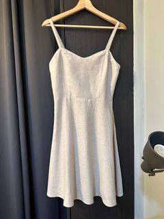 Size S OLD NAVY Cami Sweetheart Neckline Smocked Back Dress in Sand