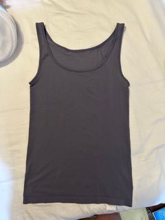 Size S/M Uniqlo AIRISM Cami Tank Top in Greyish Blue