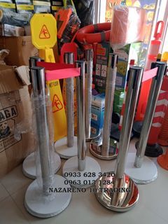 Stanchion Post Retractable, Crowd Control Barrier, Stand Belt