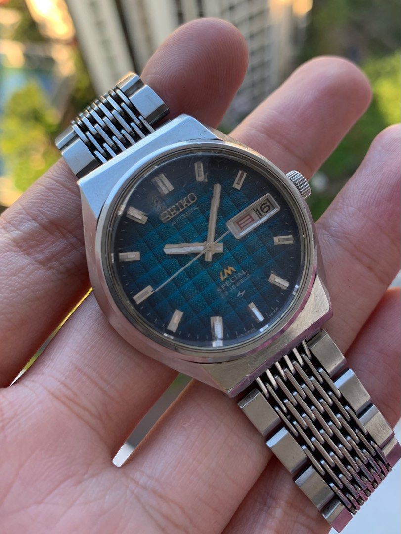 Super Rare seiko LM special Blue Samurai Quilt Luxury Watches on Carousell