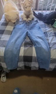 Supre crop jeans size 14
