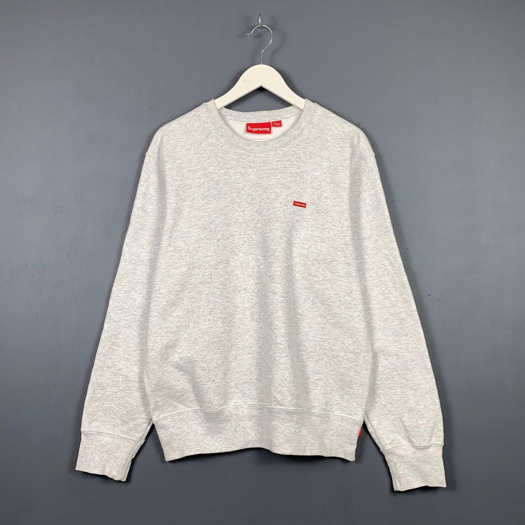 Supreme small box logo sweatshirt sales