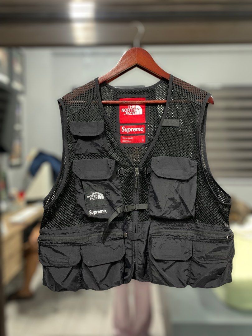 supreme the north face cargo vest L