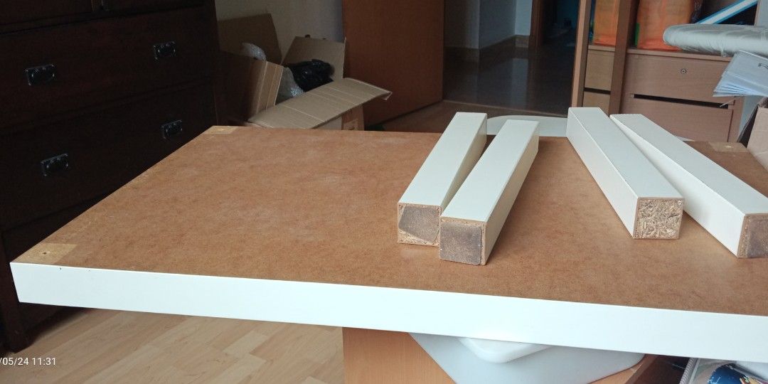 IKEA Oblong Coffee Table, Furniture & Home Living, Furniture, Tables & Sets on Carousell