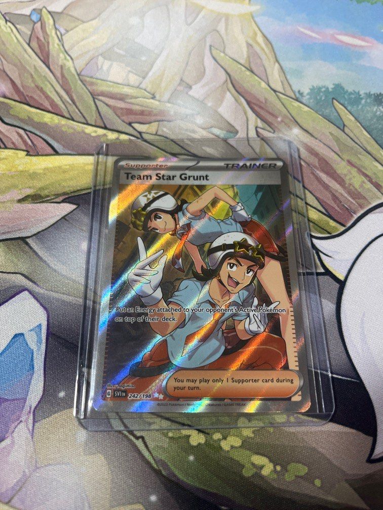 242 198 pokemon card Team Star Grunt (242/198) – Torena main image 0