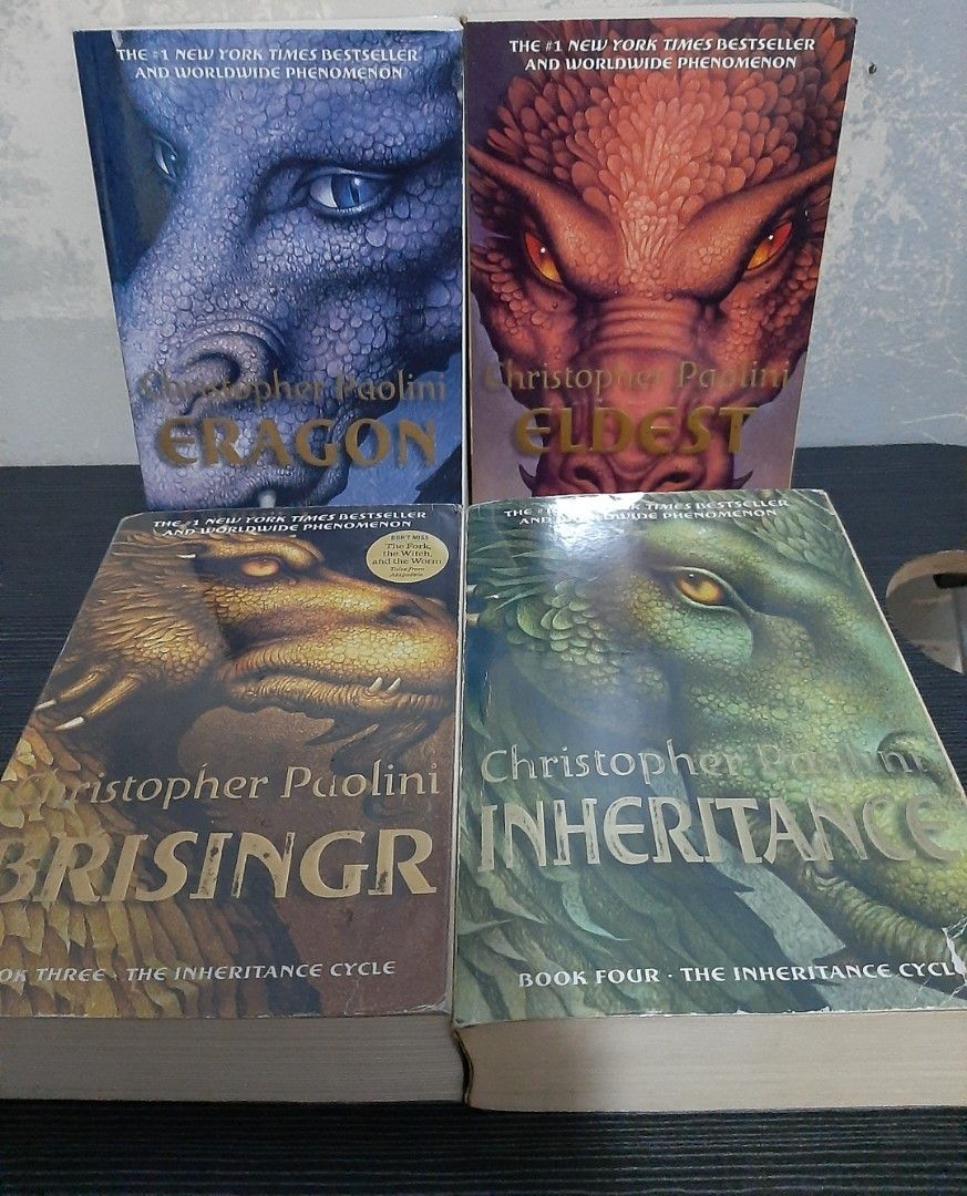 Magazines,　Cycle　Books,　Paolini　Toys,　on　Inheritance　Christopher　by　Fantasy　Fiction　Non-Fiction　Hobbies　Books　Eragon　The　Carousell