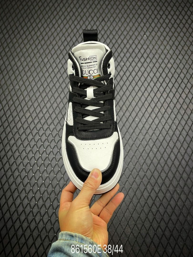 The latest Gucci high top men s board shoes Men s Fashion