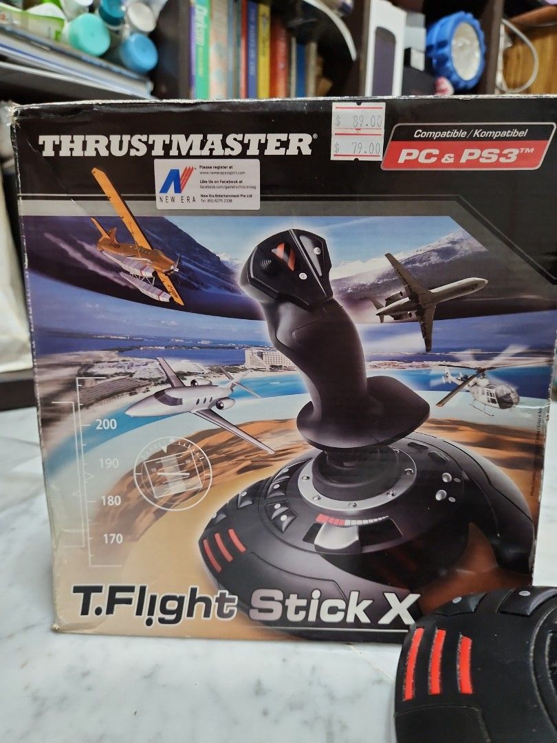 Thrustmaster Tflight Stick X Hobbies And Toys Toys And Games On Carousell