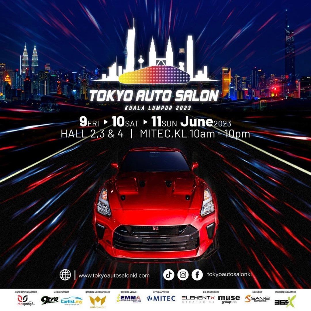 [Buy 1 free 1] Tokyo Auto Salon Kuala Lumpur, Tickets & Vouchers, Event