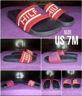 ORIGINAL Tommy Hilfiger Slides, Men's Fashion, Footwear, Slippers