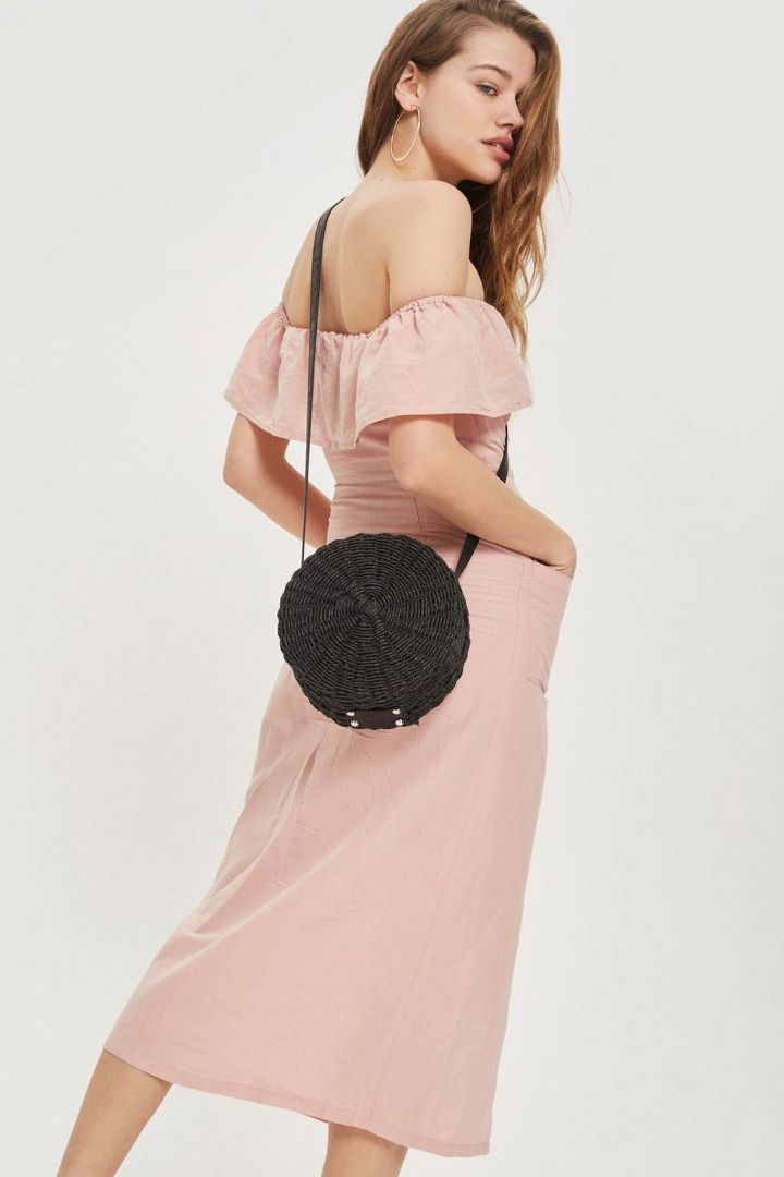 Topshop linen dress deals