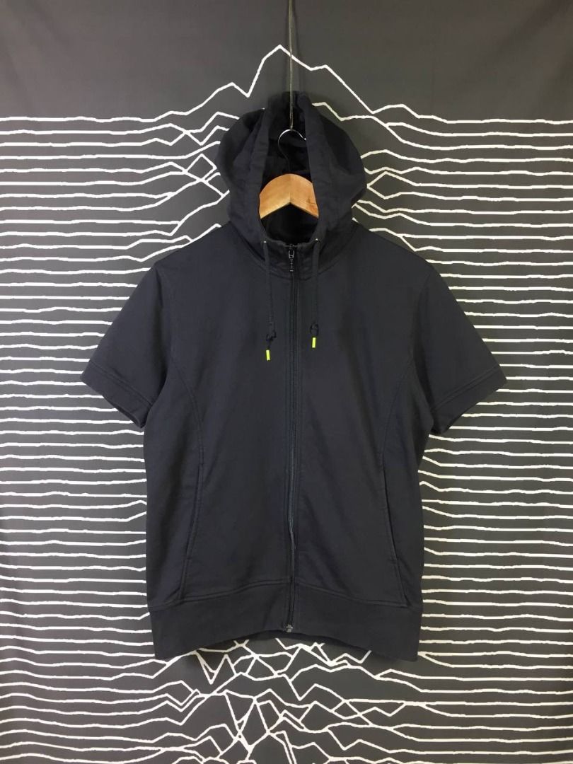 uniqlo short sleeve hoodie