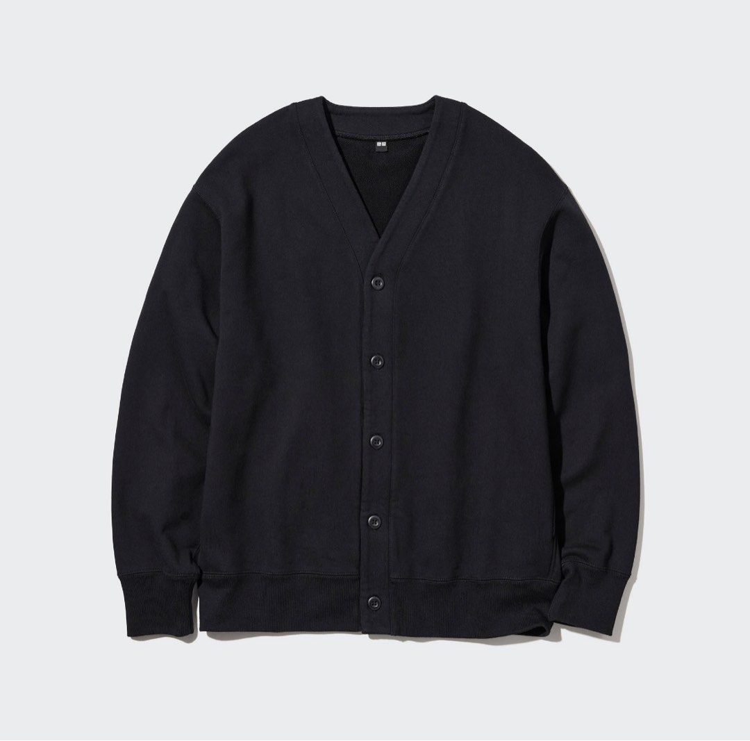 Black cardigan uniqlo discount