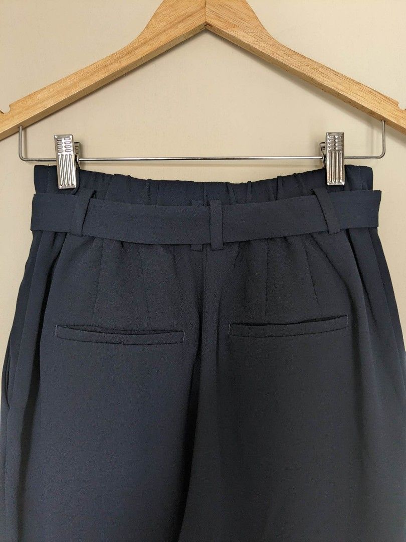 2942118 Navy Palazzo Pants