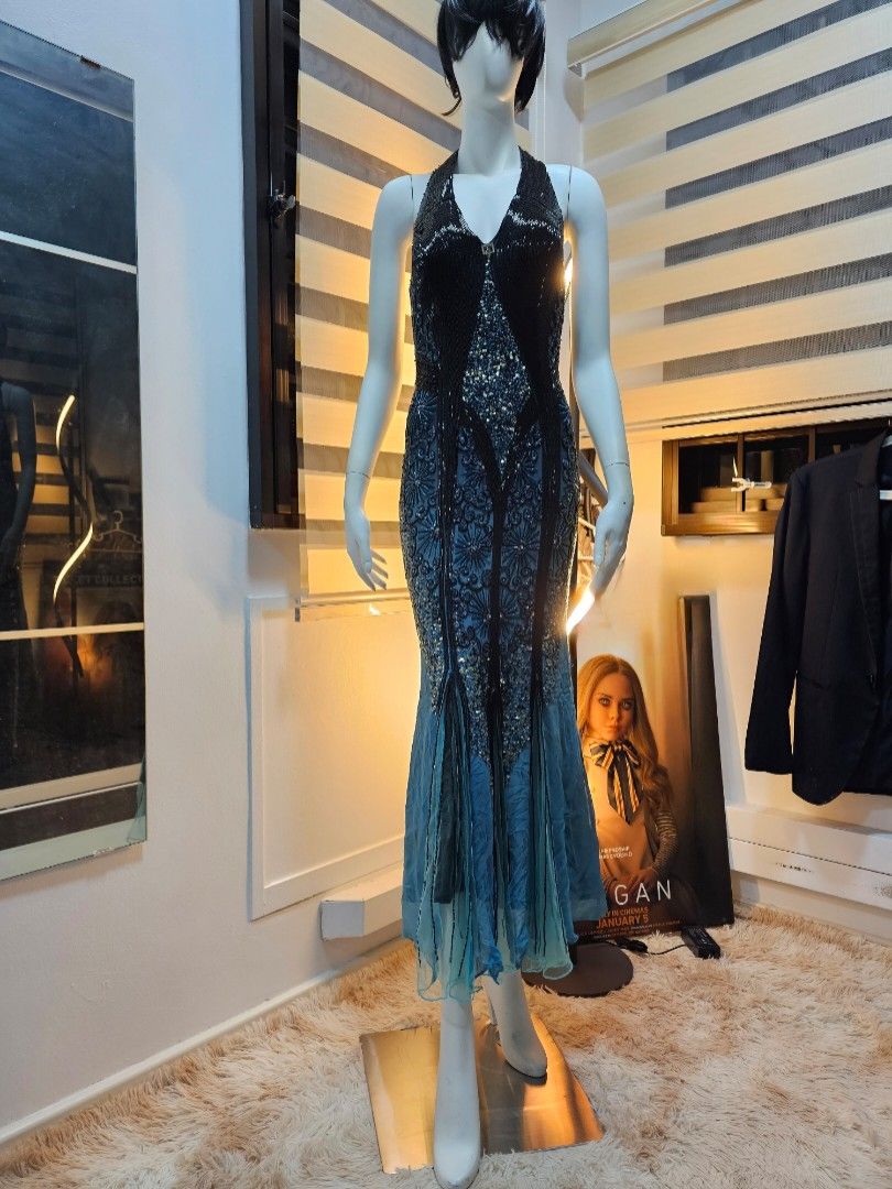 Turquoise and deals black dress