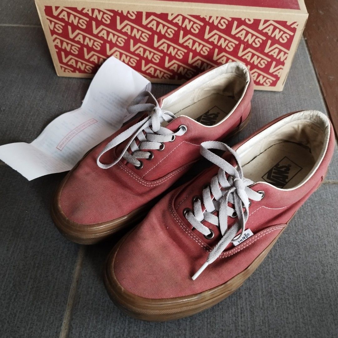 Vans authentic rosewood bandung Fesyen Pria Sepatu Sneakers di Carousell
