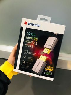Verbatim HDMI to HDMI 2.1 Cable 10K/120Hz 4K/165Hz 200cm 66319