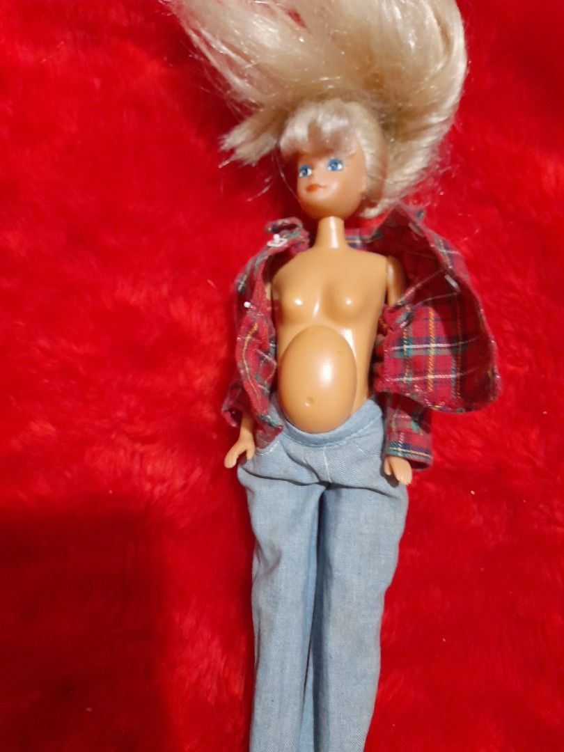 Vintage barbie pregnant, Hobbies & Toys, Toys & Games on Carousell