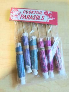Vintage Cocktail Parasols