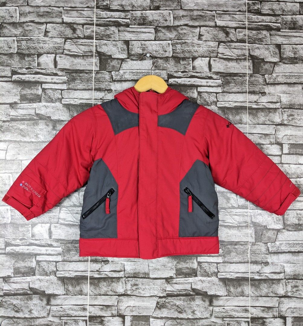 Vintage Columbia Puffer Jacket Hoodie Sportswear Winterwear Tops