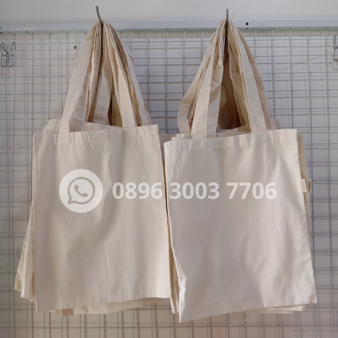 WA 0896 3003 7706 tote bag blacu polos harga Fesyen Wanita Tas