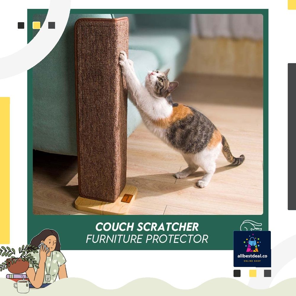 Wakupet Cat Scratcher Couch Protector Cat Scratching Post Couch